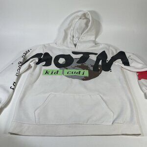 Kid Cudi Man‎ on the Moon III Hoodie XL Kids / Small Medium Adults White 📦🕒